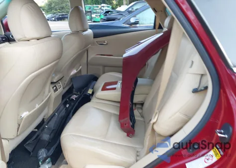 2010 Lexus Rx 350 z USA, uszkodzony, nr VIN 2T2BK1BA7AC053991